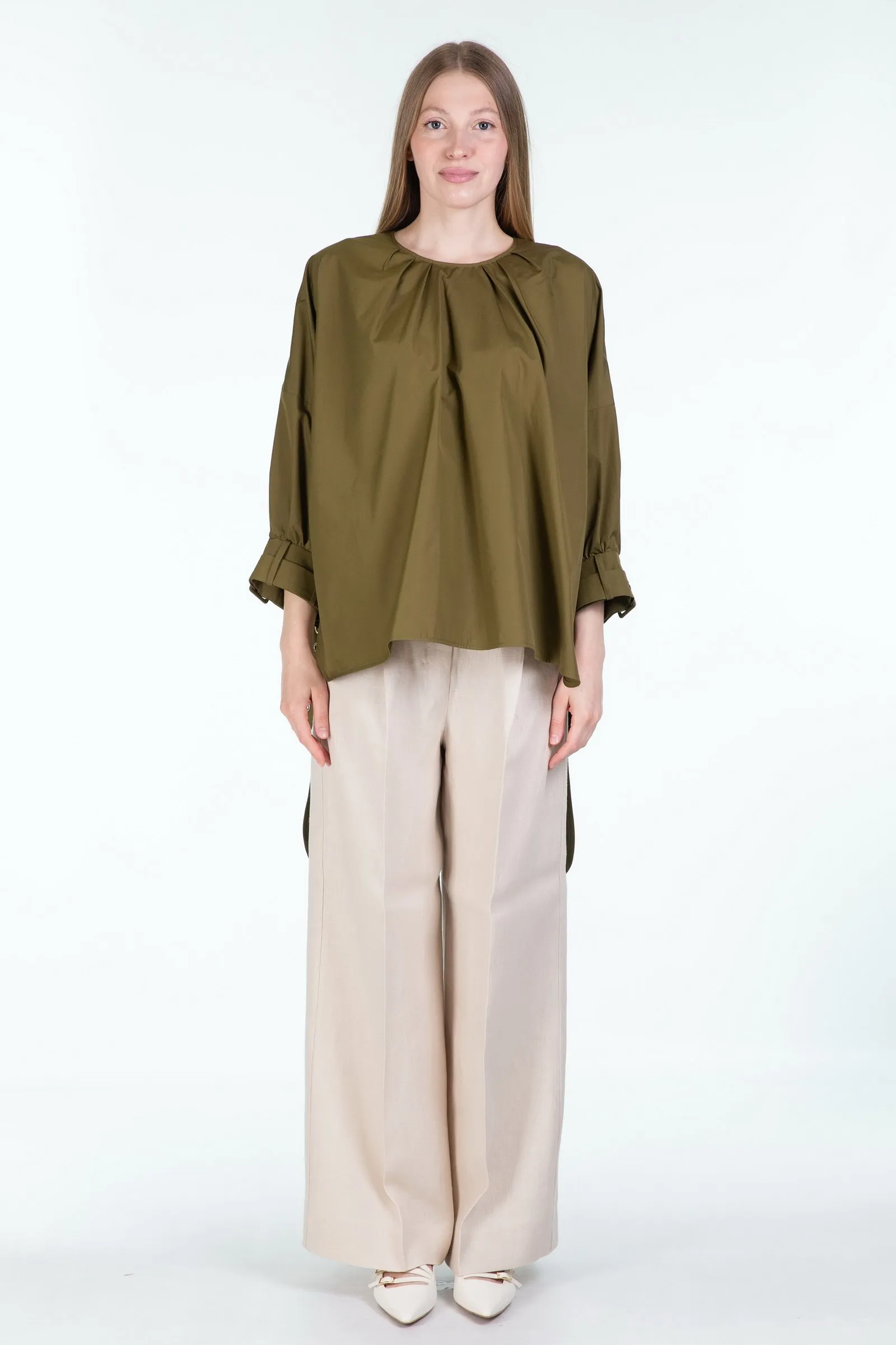 ‘S MAX MARA camicia morbida in cotone MAYA