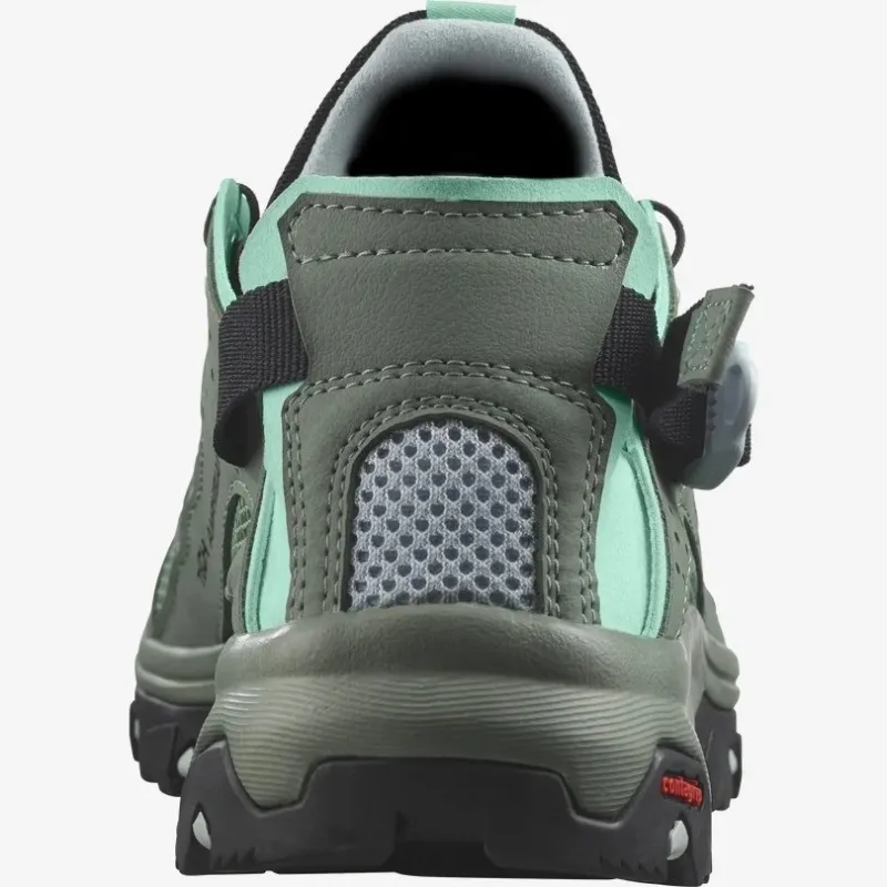 SALOMON TECHAMPHIBIAN 5 Scarpe anfibie da donna Laurel Wreath / Arctic Ice / Marine Blue