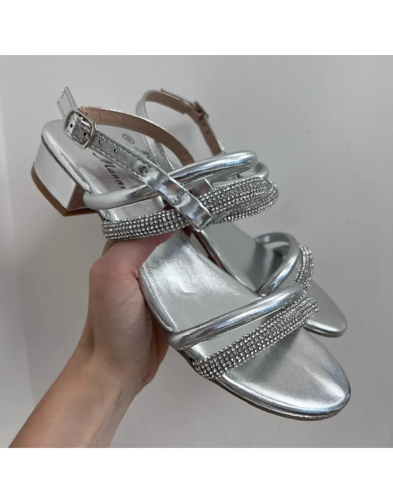 SANDALI TRESY ARGENTO