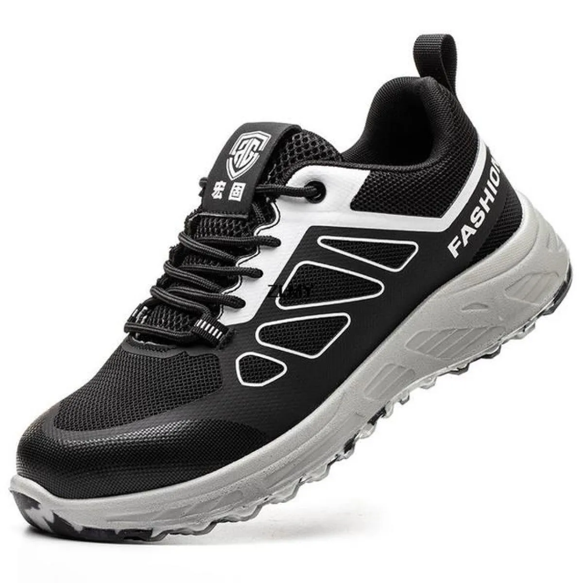 Scarpe antinfortunistiche da uomo isolate 6kv Scarpe standard da elettricista con punta in plastica Anti Pugnalata Anti Smash Sc