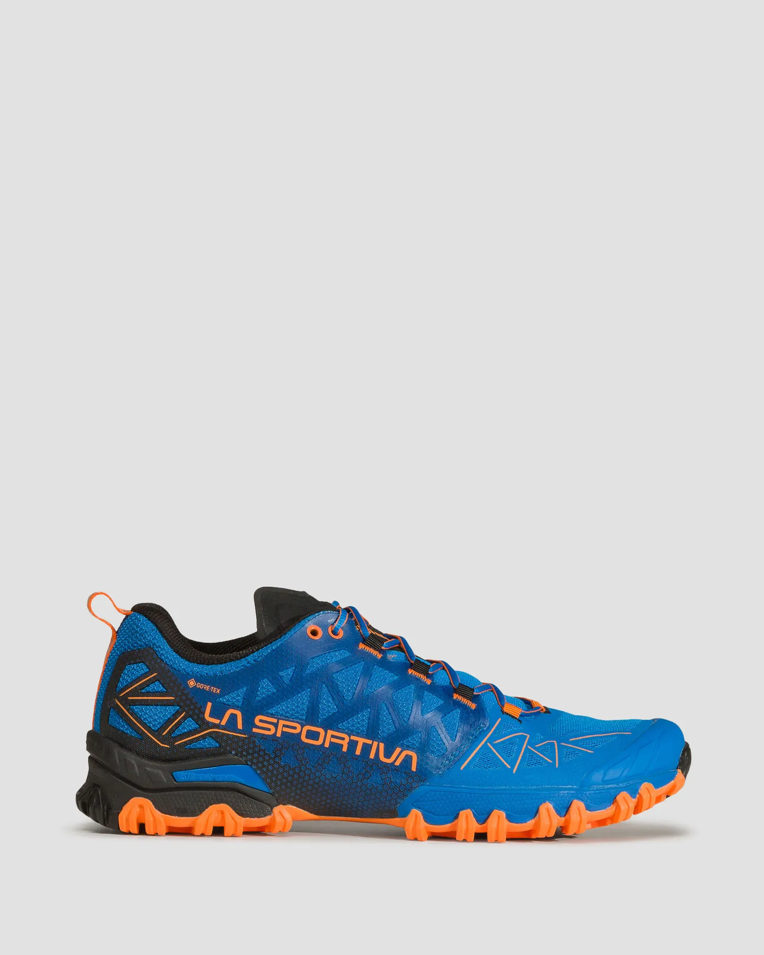 Scarpe blu da trail da uomo La Sportiva Bushido II GTX 46y-634206