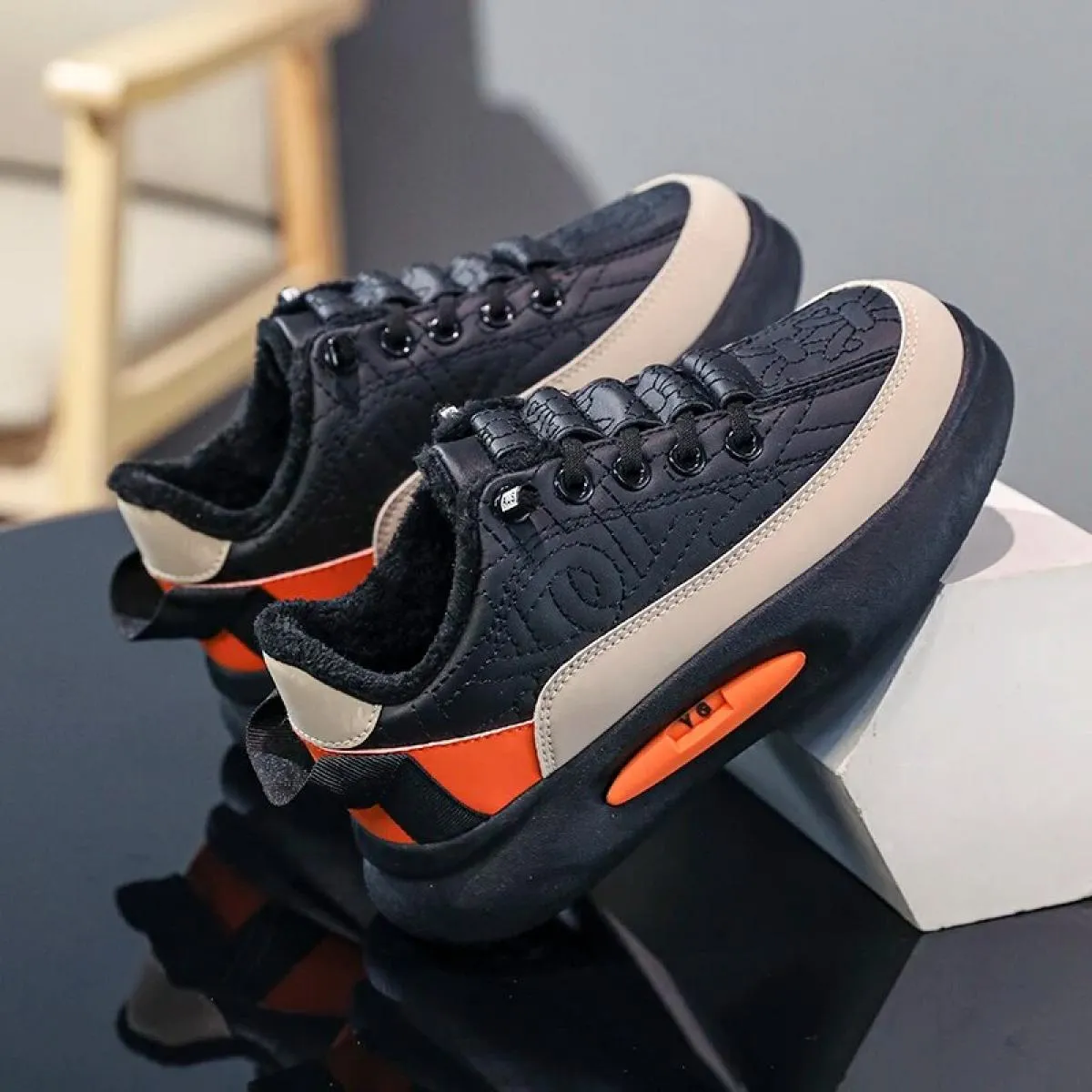 Scarpe da ginnastica con fondo spesso, passeggiate, escursionismo, all'aperto, consigliate, elastiche, impermeabili, confortevol