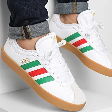 Scarpe da ginnastica VL Court 3.0 IF4466 Cloud White Red Green