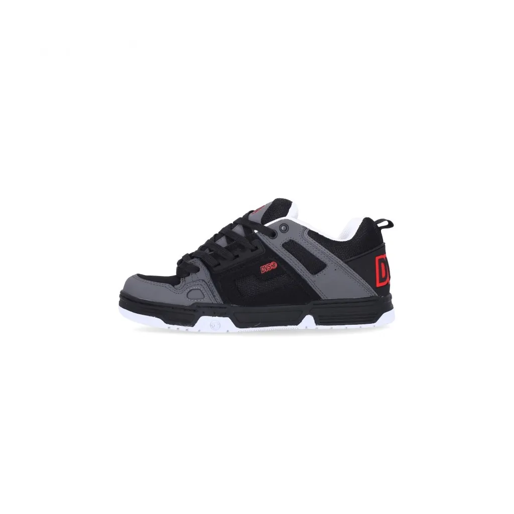 scarpe skate uomo comanche BLACK/CHARCOAL/FIERY RED/NUBUCK