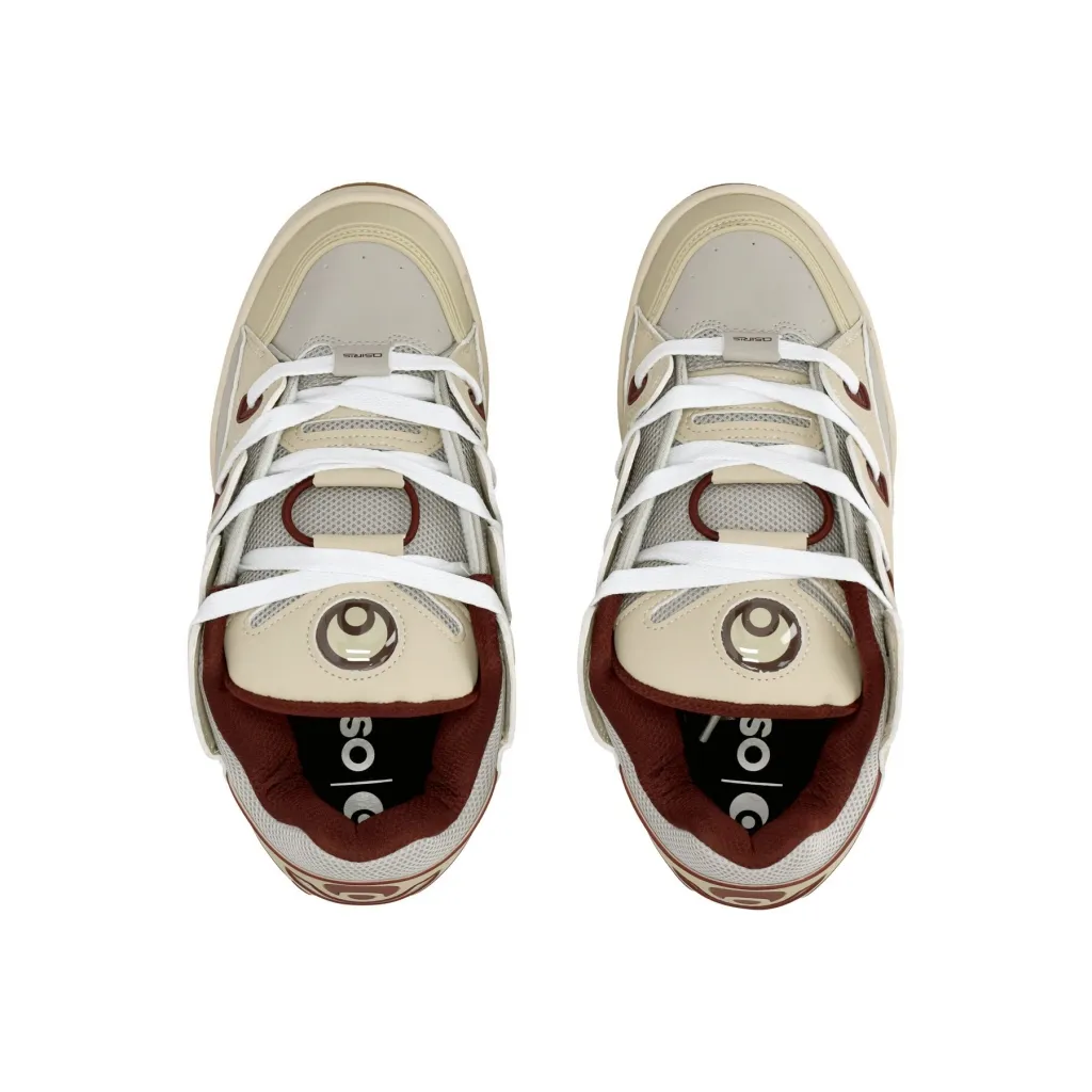 scarpe skate uomo d3 og TAN/BURGUNDY/GUM