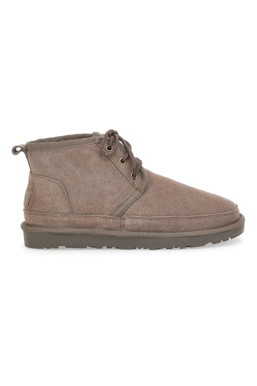 Scarpe Stringate in Vera Pelle Scamosciata Max Dillan 55100 Taupe
