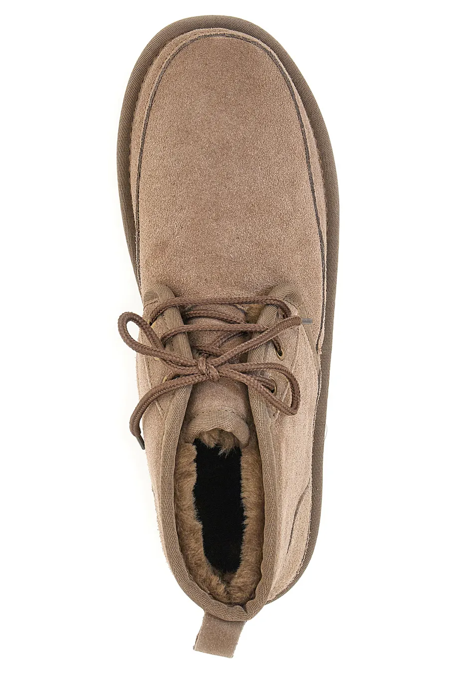 Scarpe Stringate in Vera Pelle Scamosciata Max Dillan 55100 Taupe