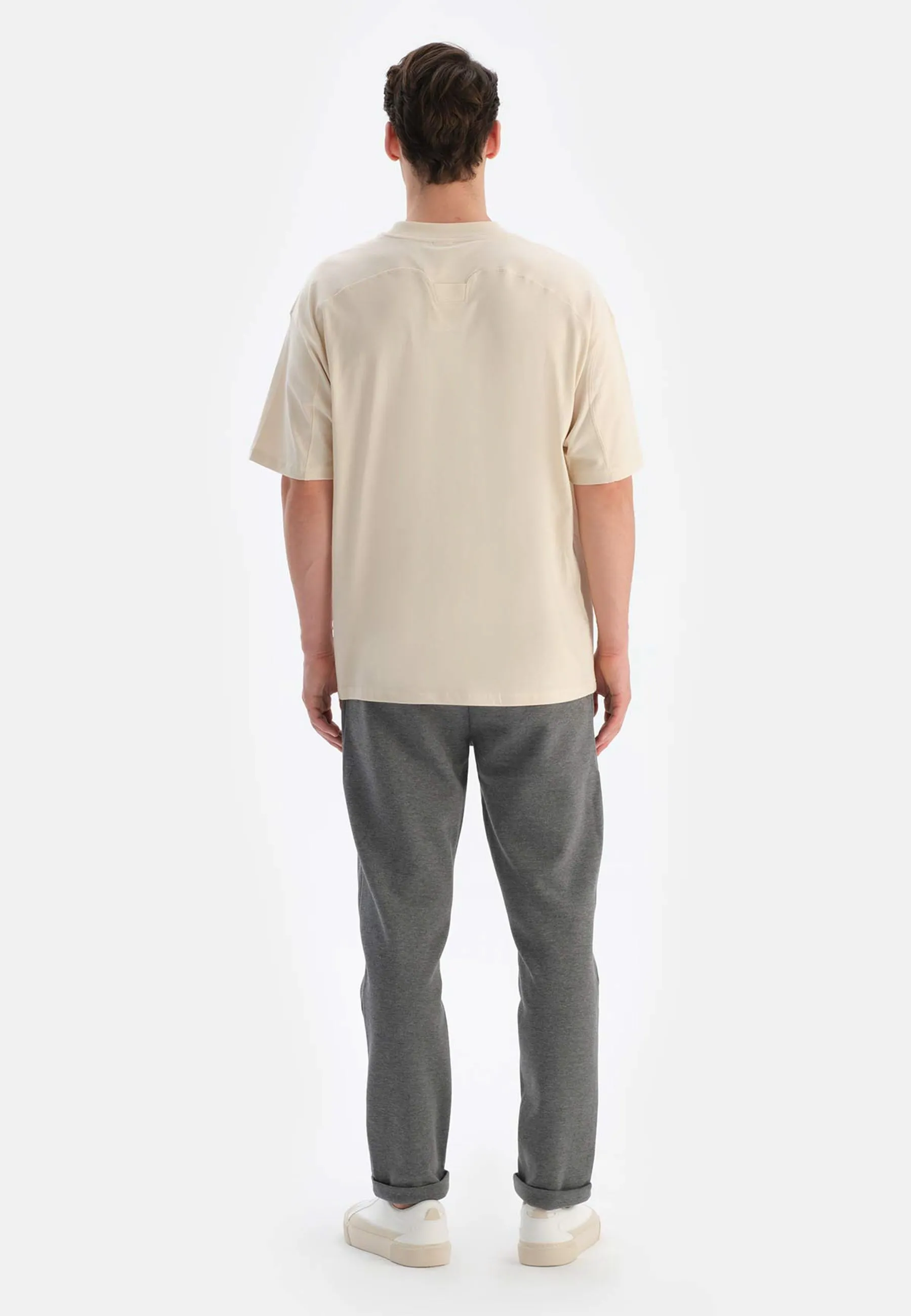 SHORT SLEEVE CREW NECK OVERSIZE - T-shirt basic