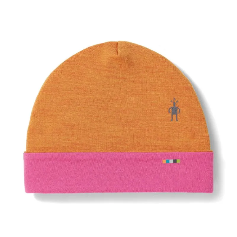 Smartwool Berretto con polsino reversibile in Merino termico (Marmalade)