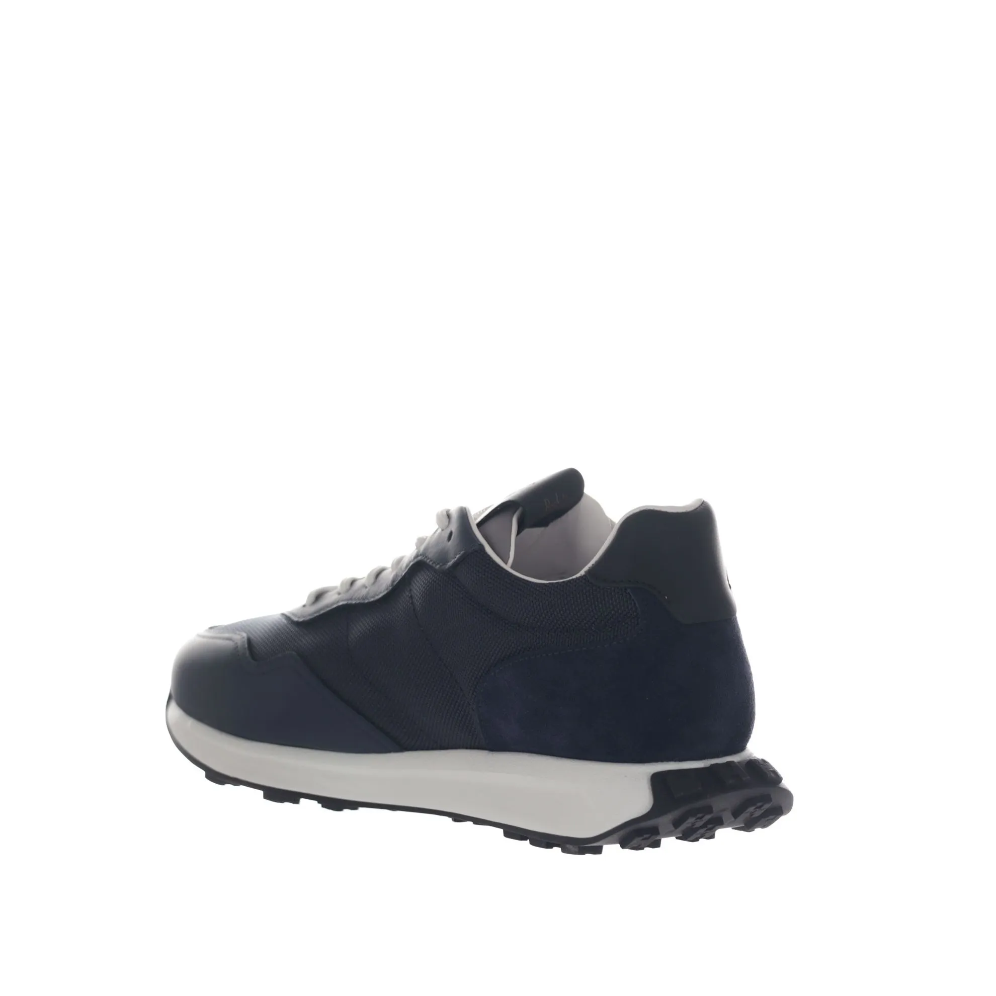 Sneaker h601 in pelle e tessuto tecnico