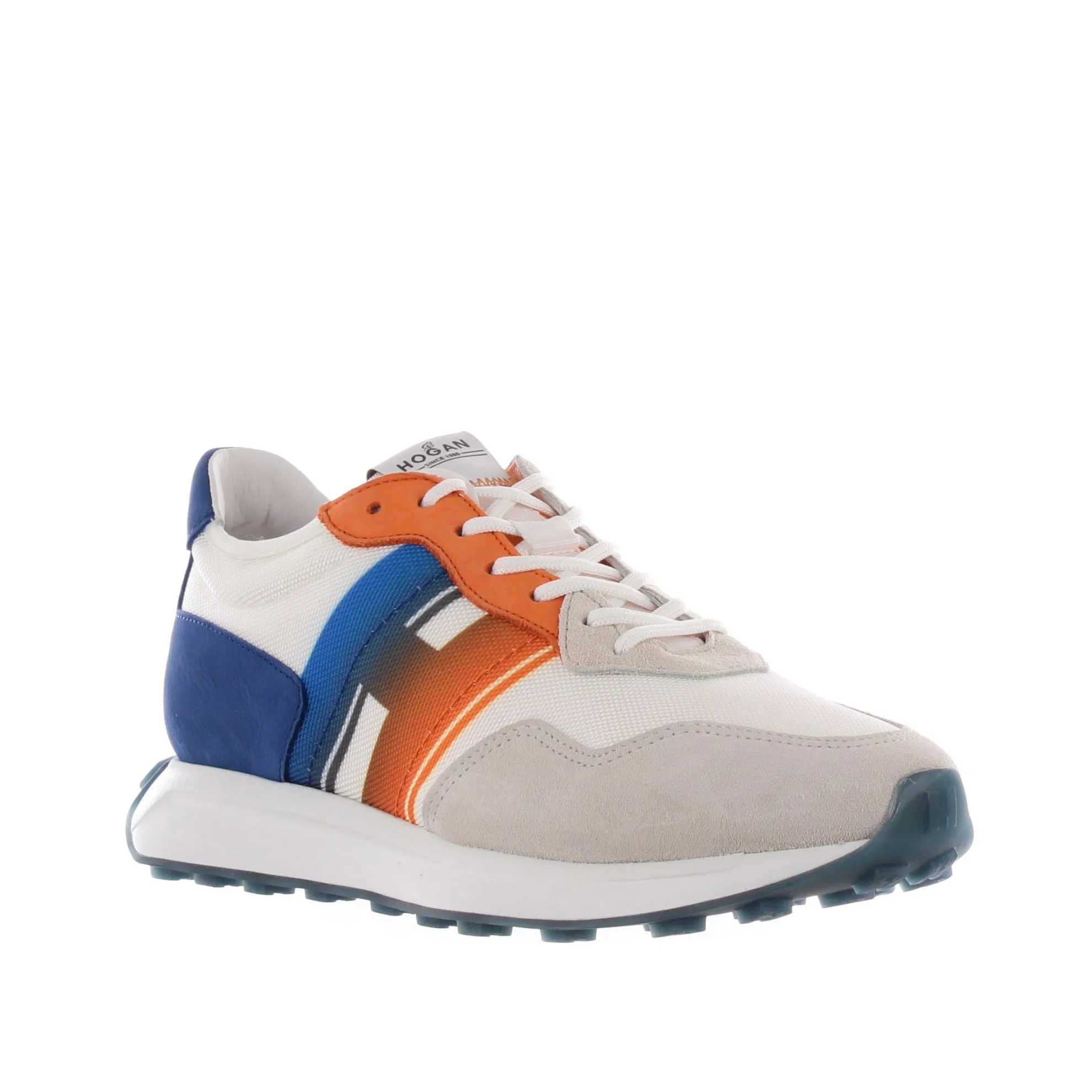 Sneaker h601 in pelle scamosciata