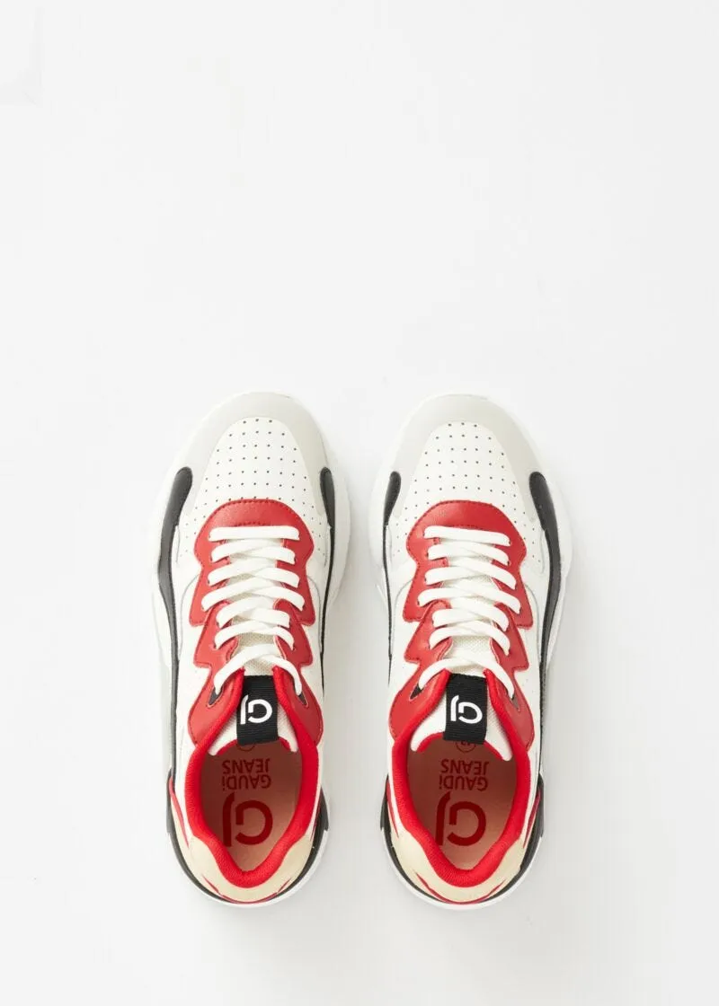 Sneaker in pelle scamosciata