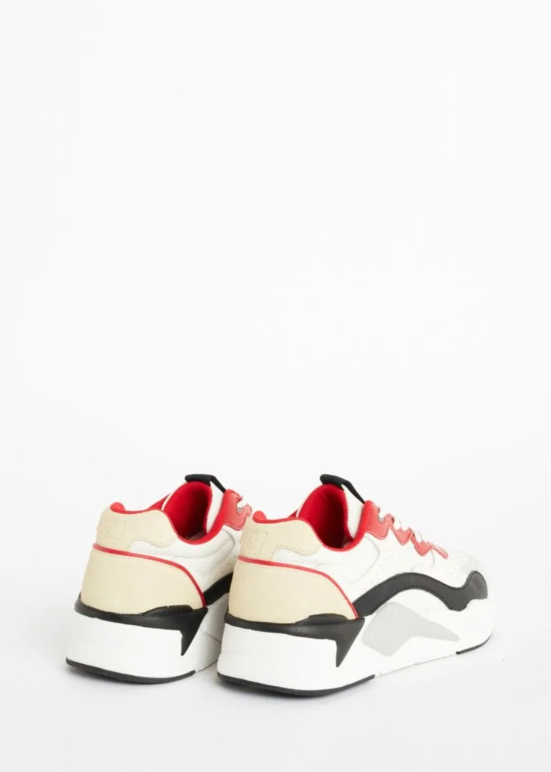 Sneaker in pelle scamosciata