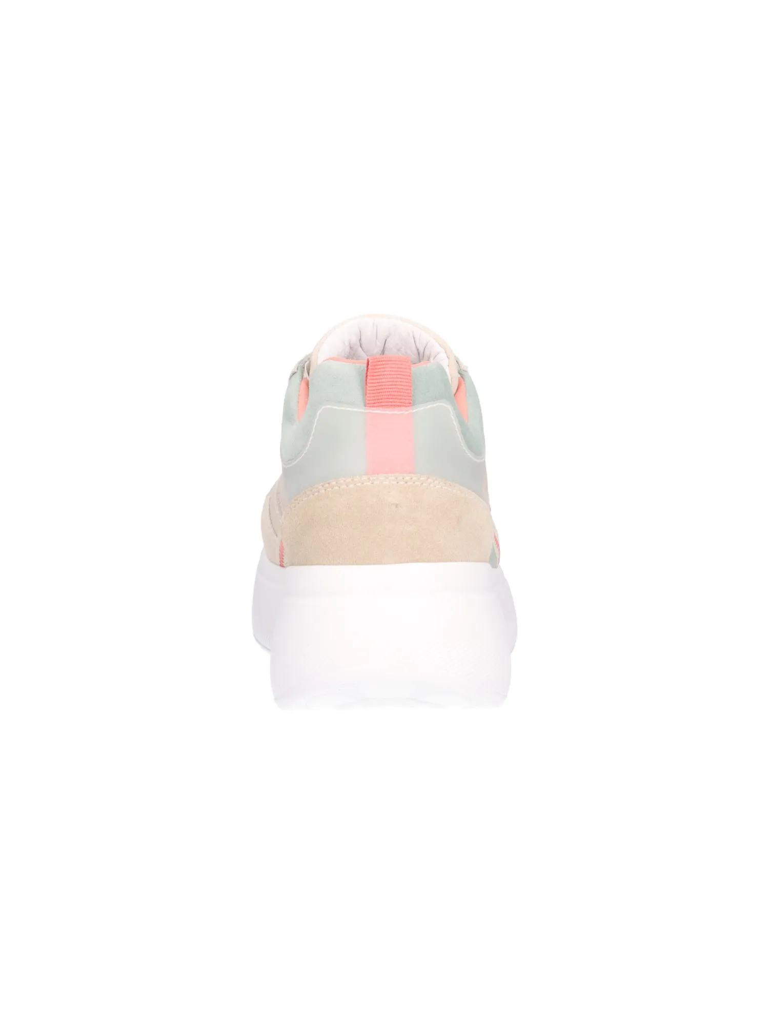 Sneaker platform Nero Giardini da donna beige