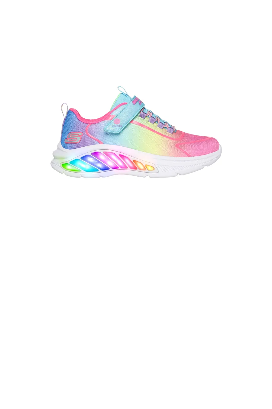 Sneakers Arcobaleno con Luci Skechers Rainbow Cruisers