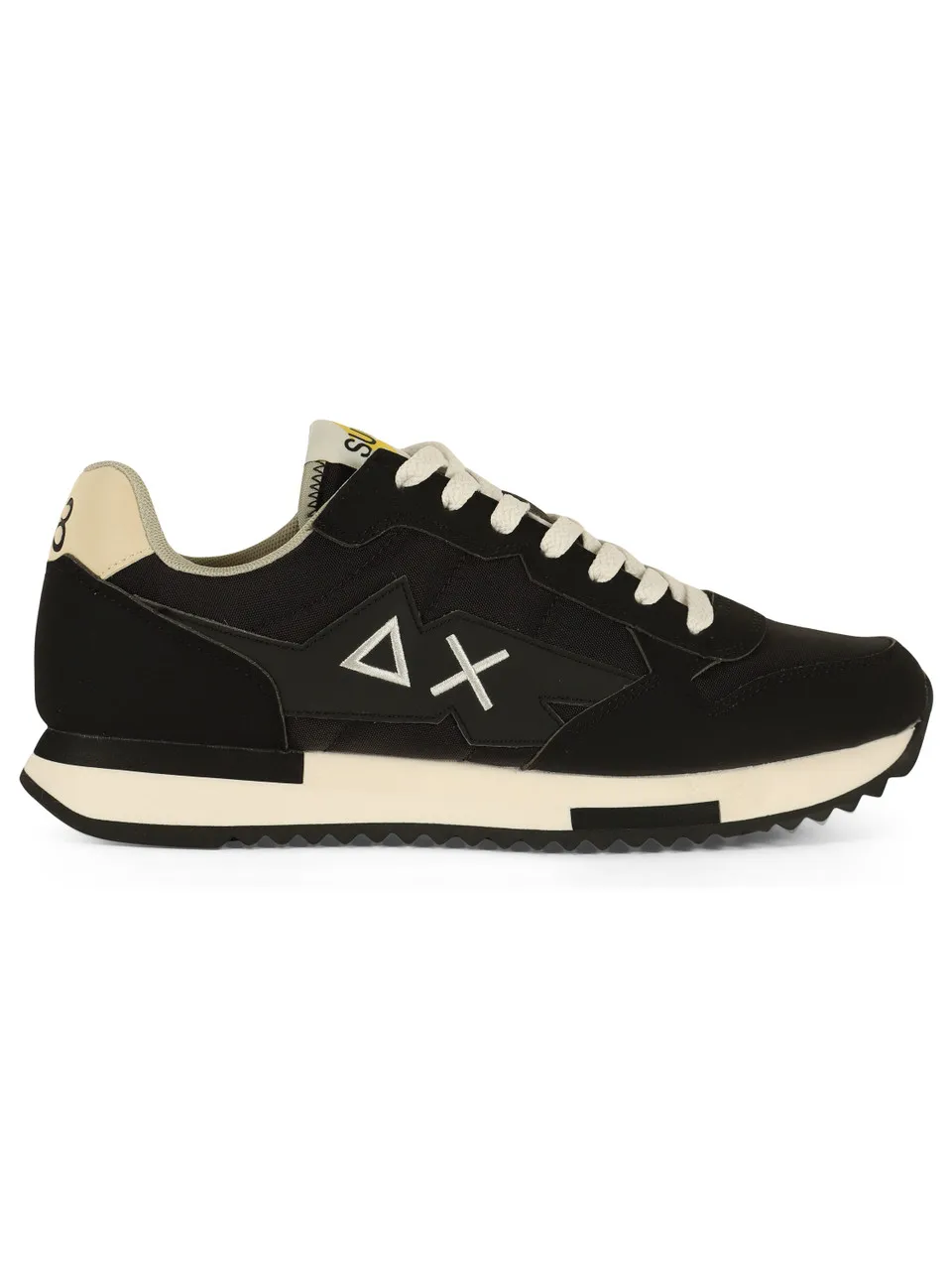 Sneakers in ecopelle e tessuto NIKI SOLID
