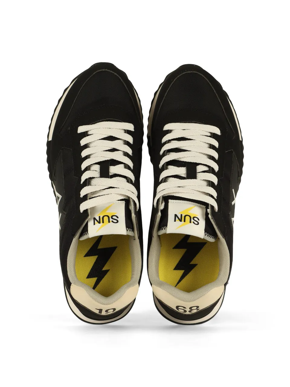 Sneakers in ecopelle e tessuto NIKI SOLID