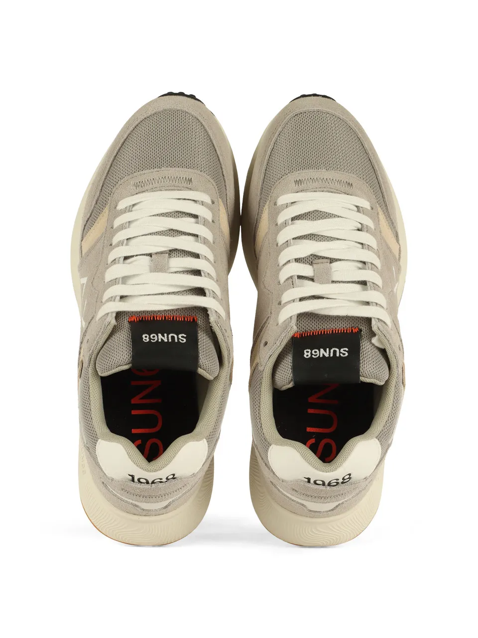 Sneakers in pelle e tessuto DADDY