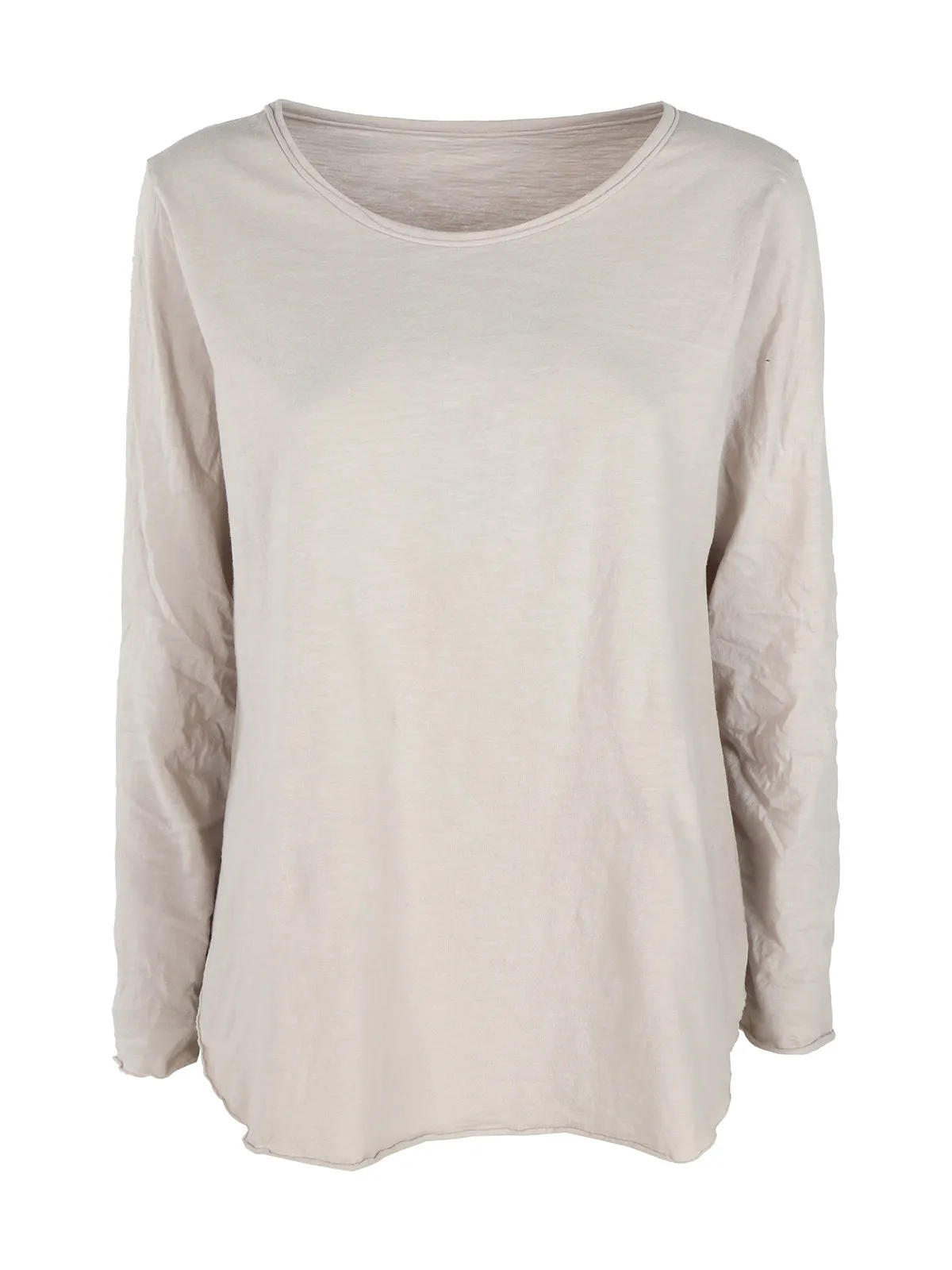 Solada T-shirt oversize femme à manches longues