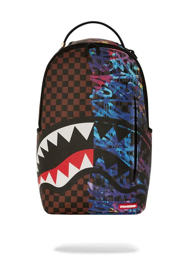 Sprayground Zaino Unisex Sharks In Stickers