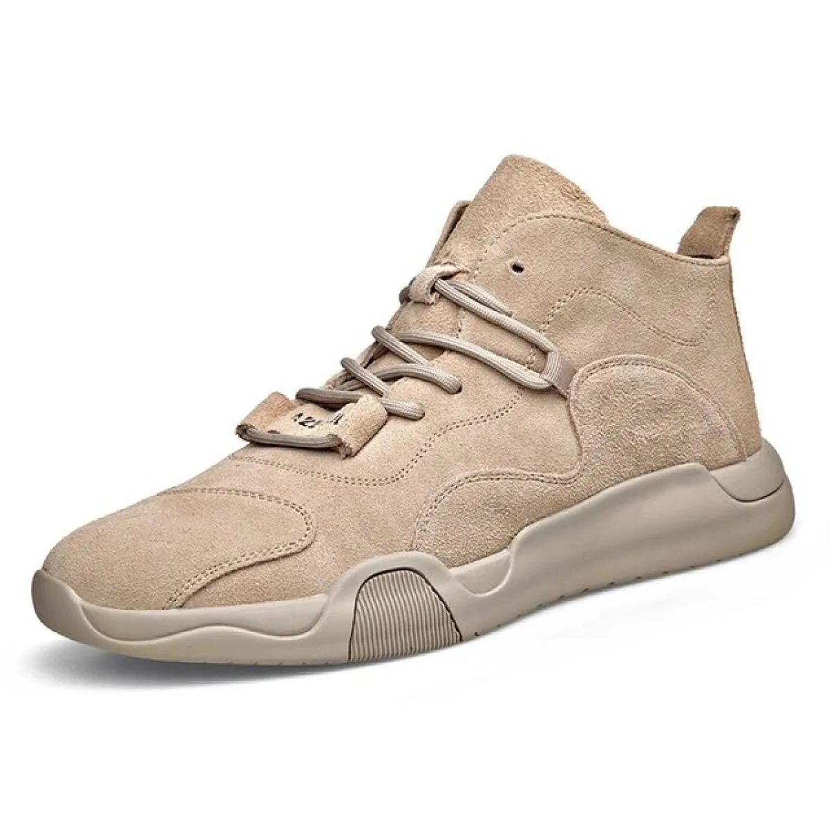 Station Fashion Brand Blast Street Scarpe alte con suola morbida per uomo Nuove scarpe da tavolo Air Force High Bang in vera pel