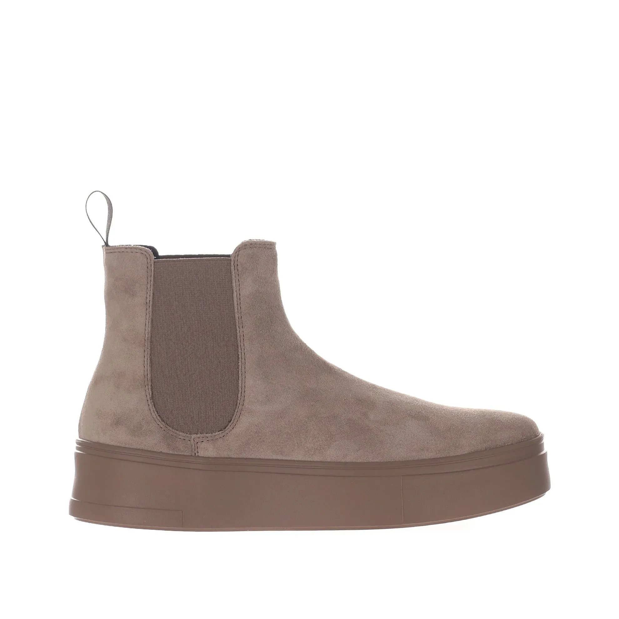 Stivaletto beatles in pelle scamosciata