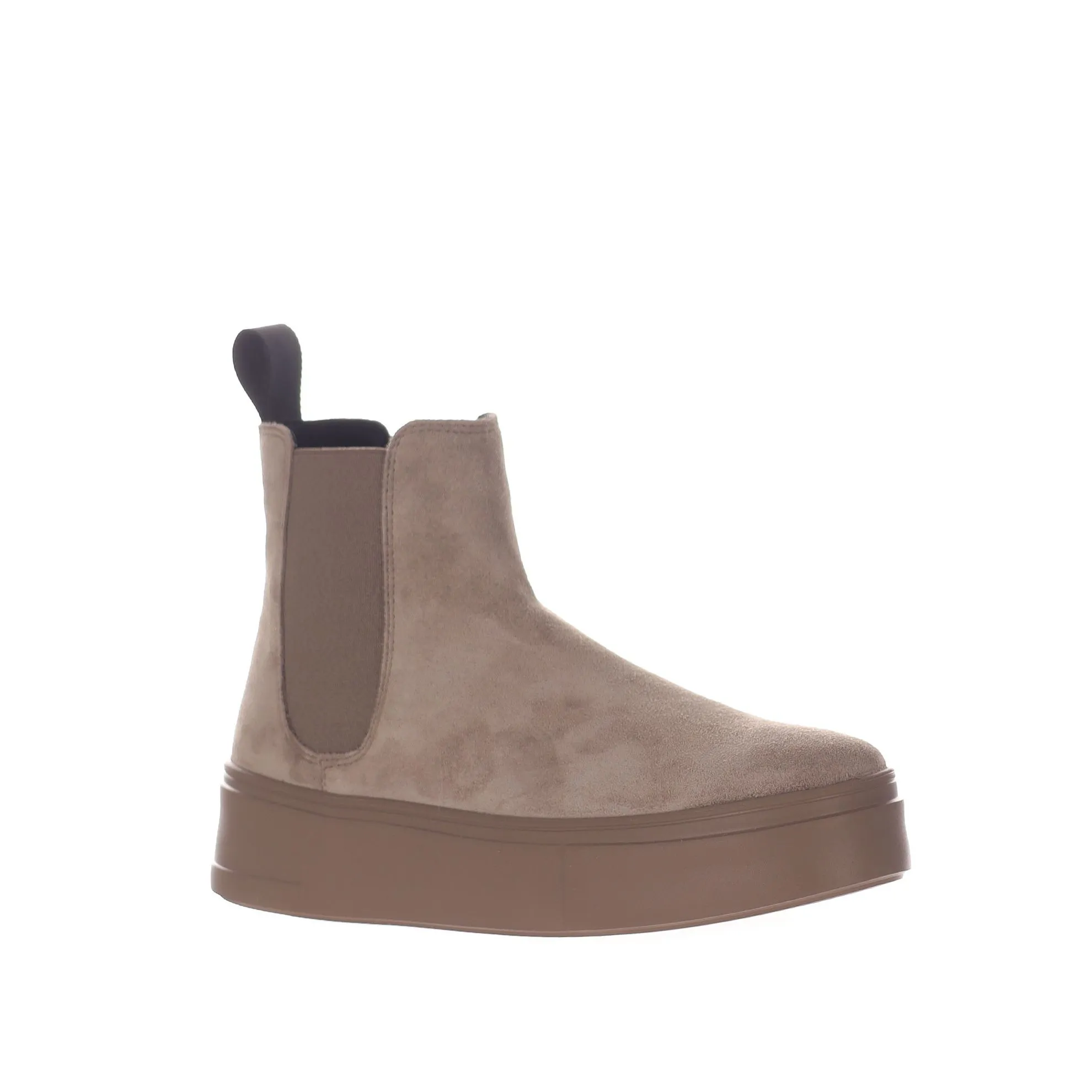 Stivaletto beatles in pelle scamosciata