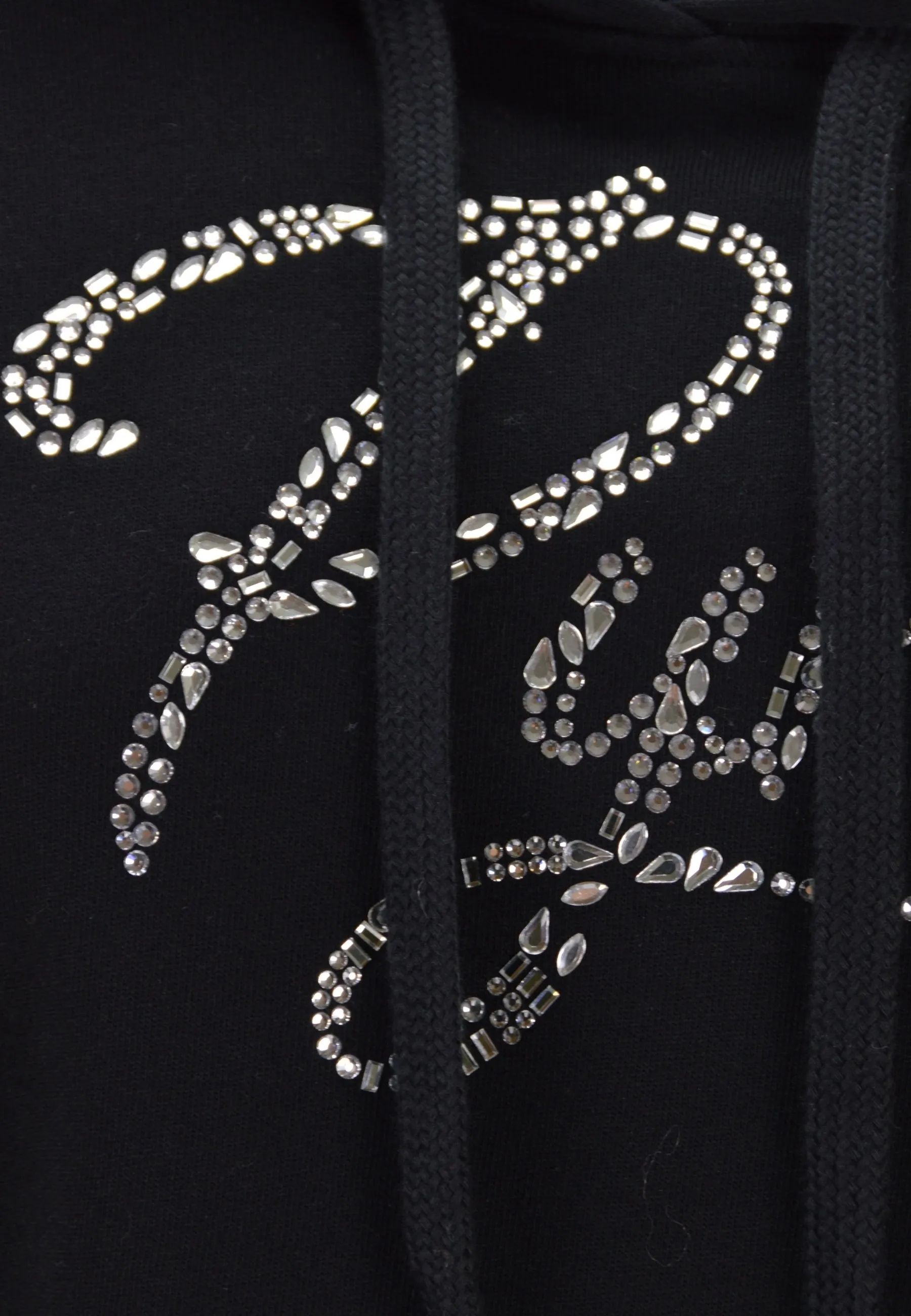 STRASS - Felpa con cappuccio