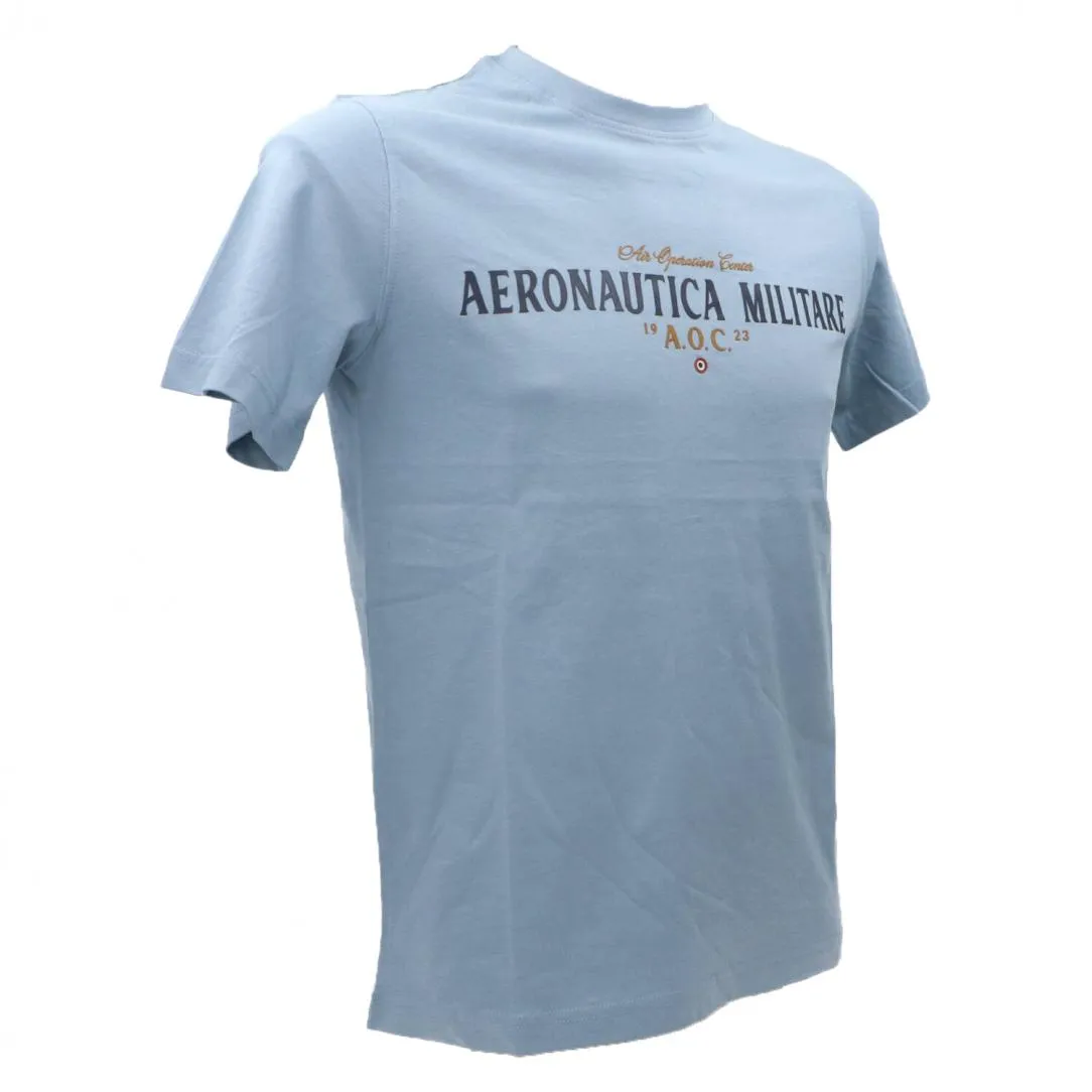 T-SHIRT M.C. 241TS2218J641 Azzurro