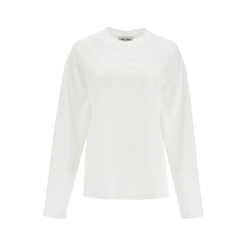 T-shirt oversize a manica lunga