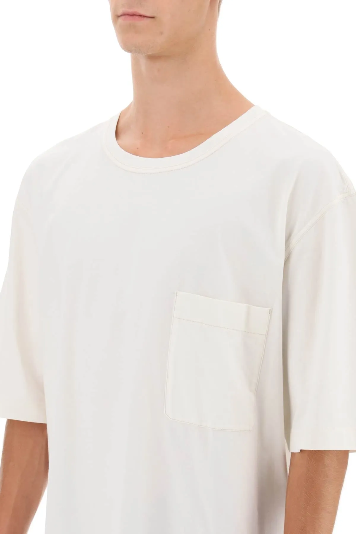 T Shirt Oversize Con Taschino