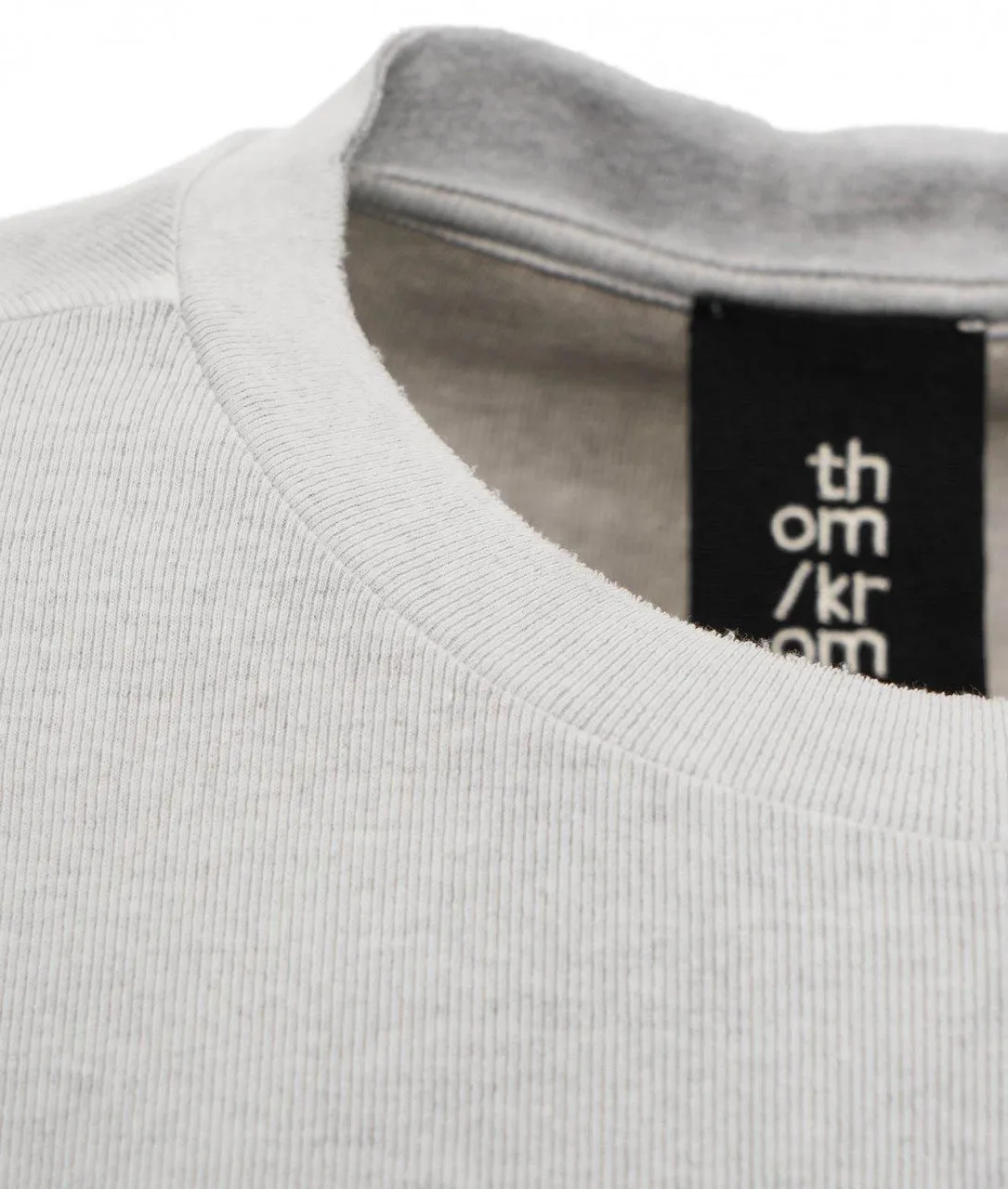 T-shirt oversize grigio chiaro grigio chiaro