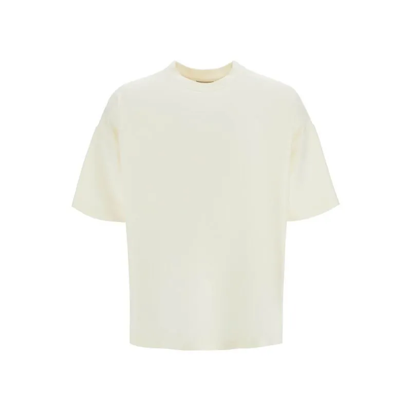T-shirt oversize in lana Merino