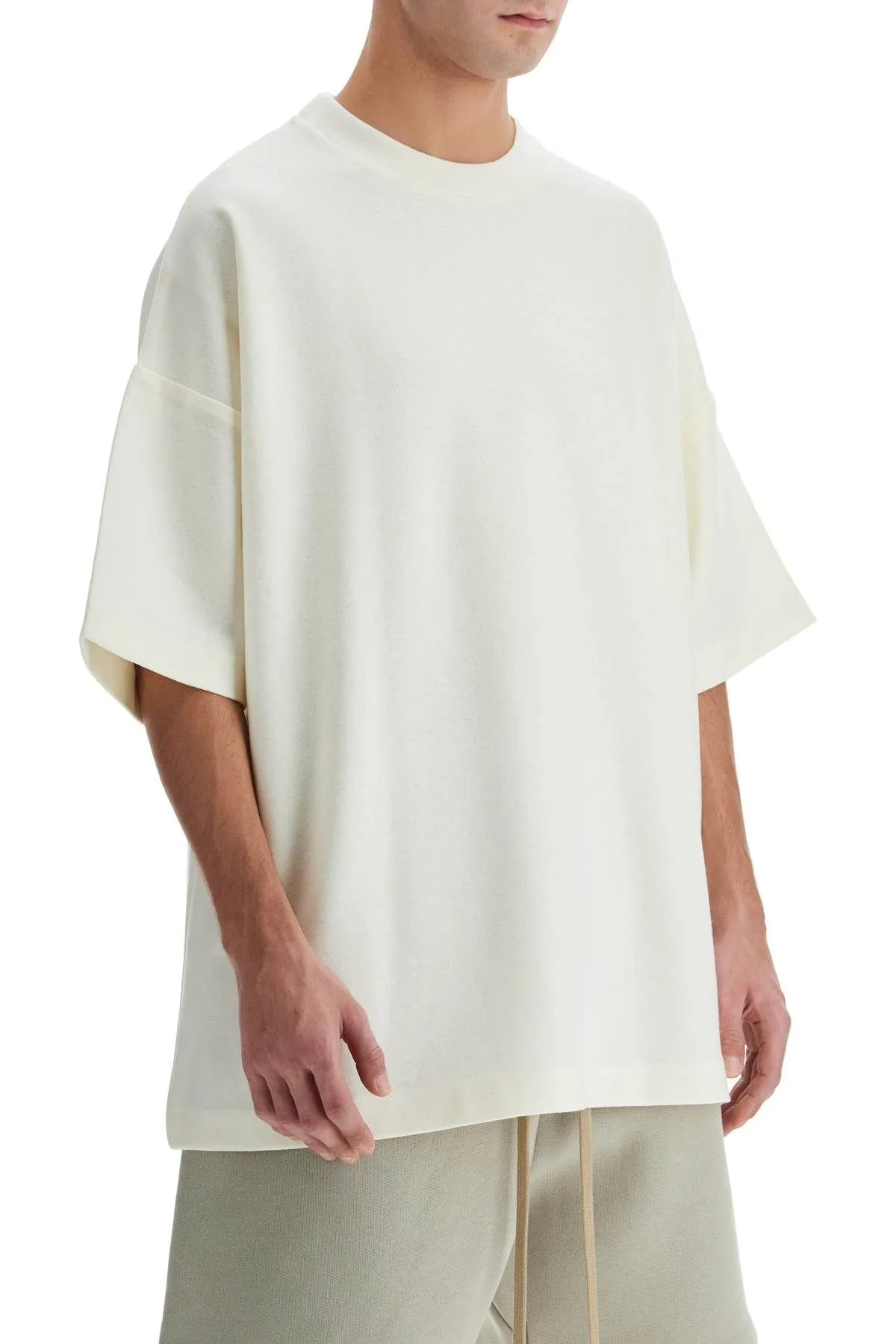 T-shirt oversize in lana Merino