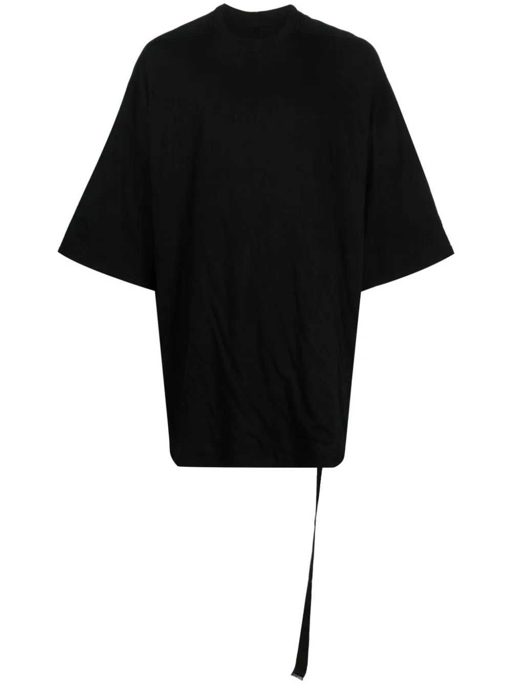 T-shirt oversize Tommy T in nero - uomo