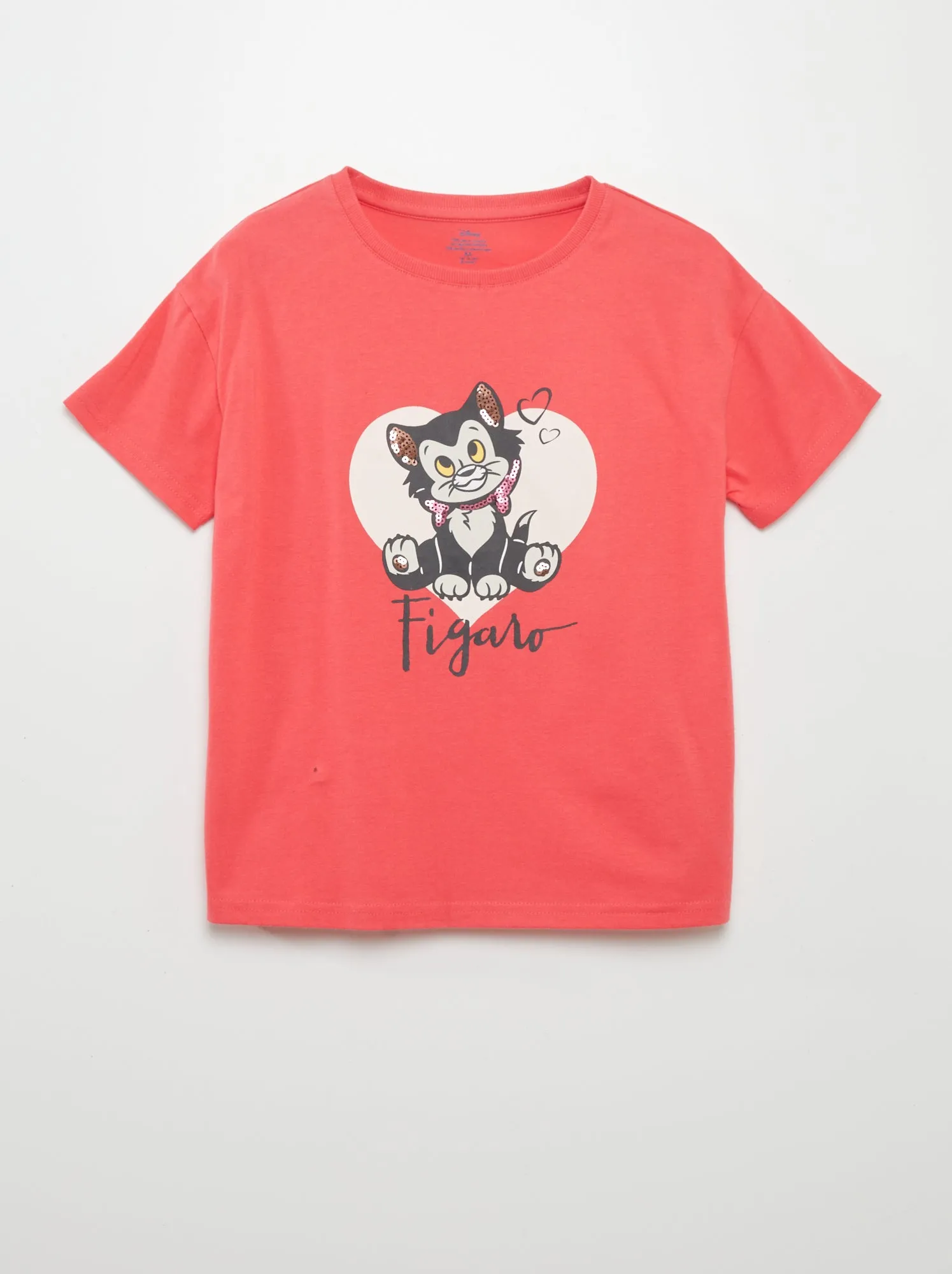 T-shirt 'Disney' con paillettes - ROSA