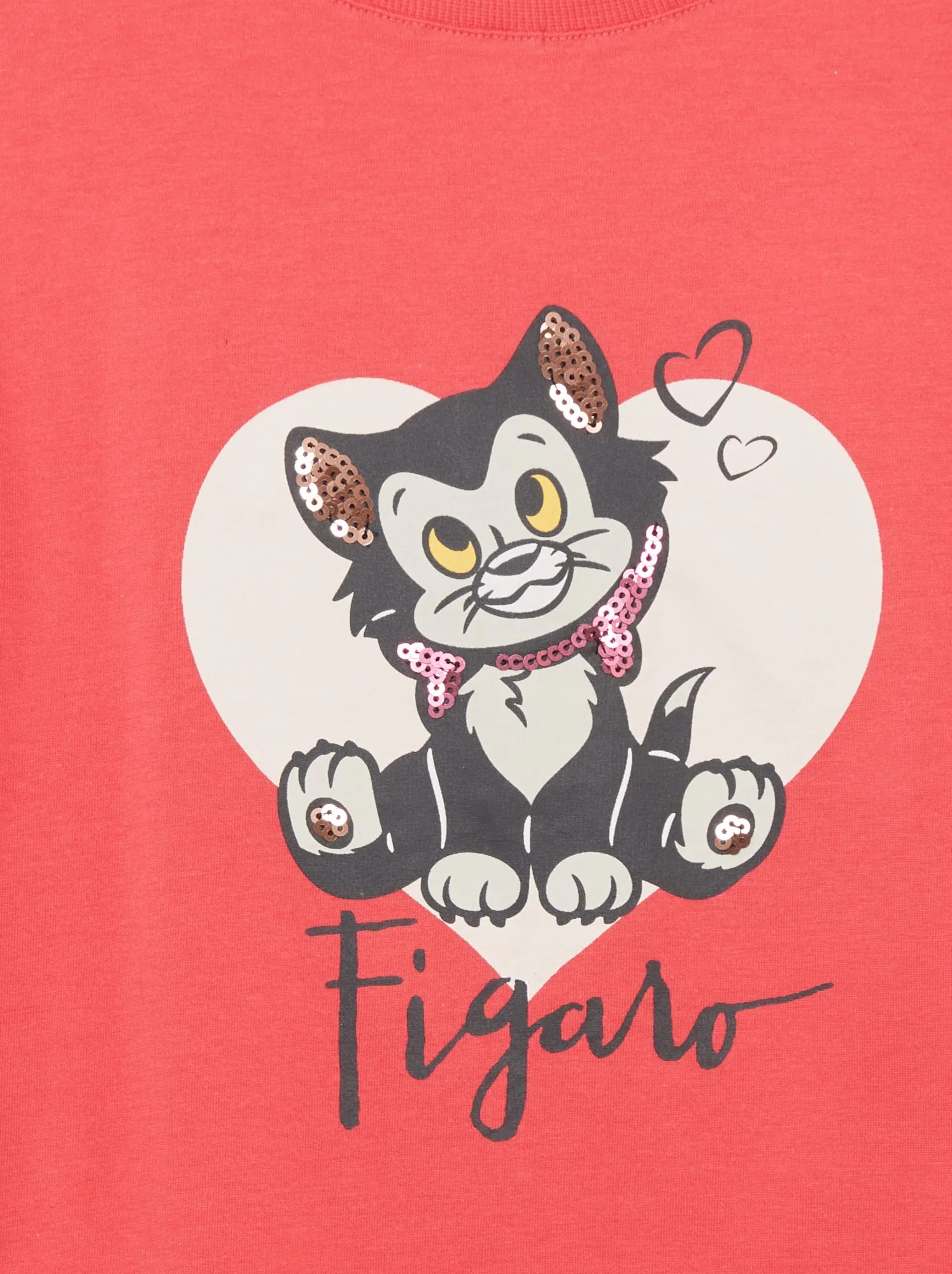 T-shirt 'Disney' con paillettes - ROSA