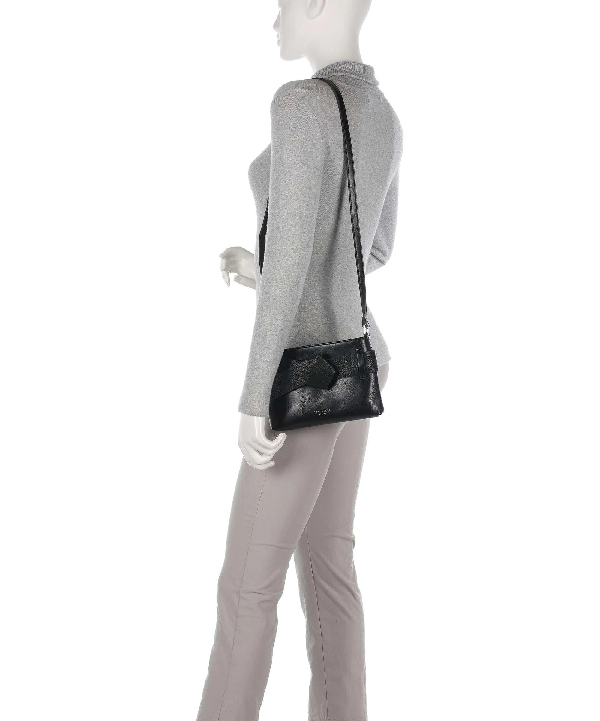  Ted Baker Jimsina Borsa a tracolla pelle sintetica nero  