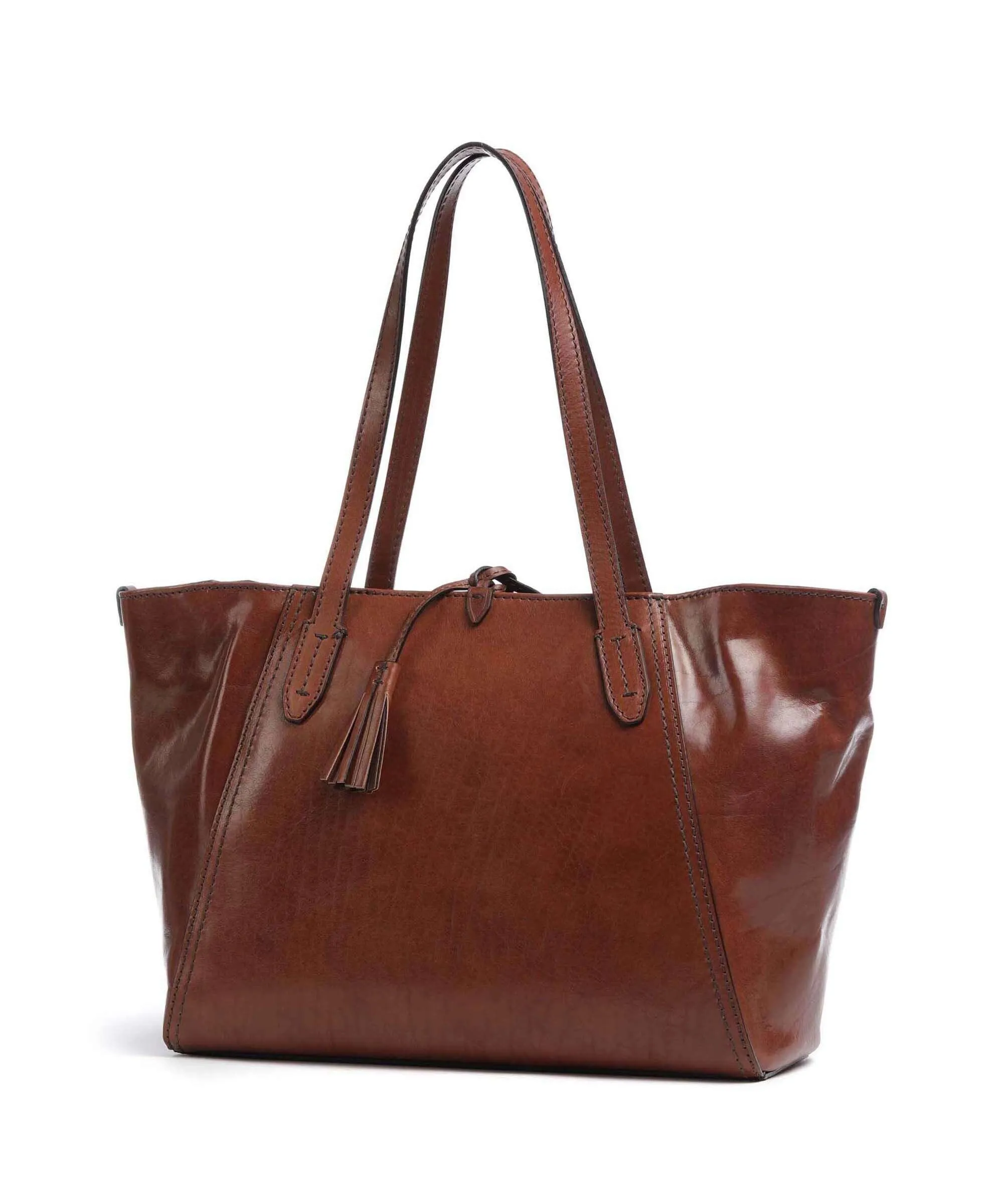  The Bridge Florentin Borsa shopper pelle marrone  