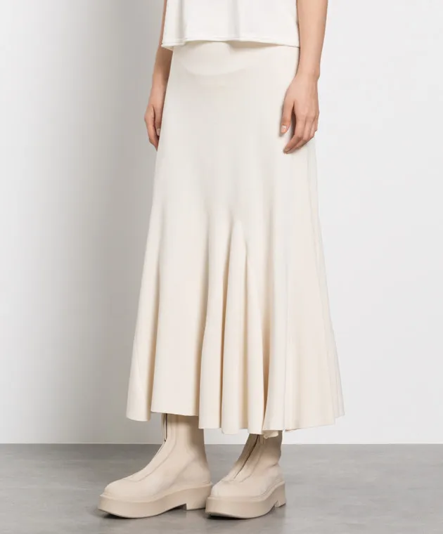 The Row Gonna in seta beige chiaro 6122Y475