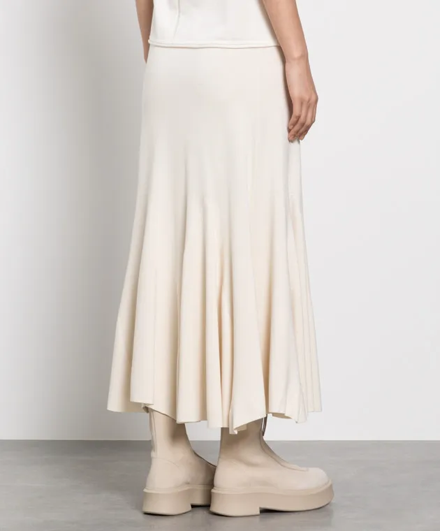 The Row Gonna in seta beige chiaro 6122Y475