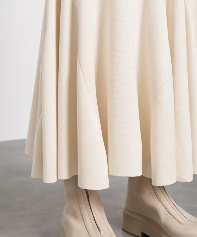 The Row Gonna in seta beige chiaro 6122Y475