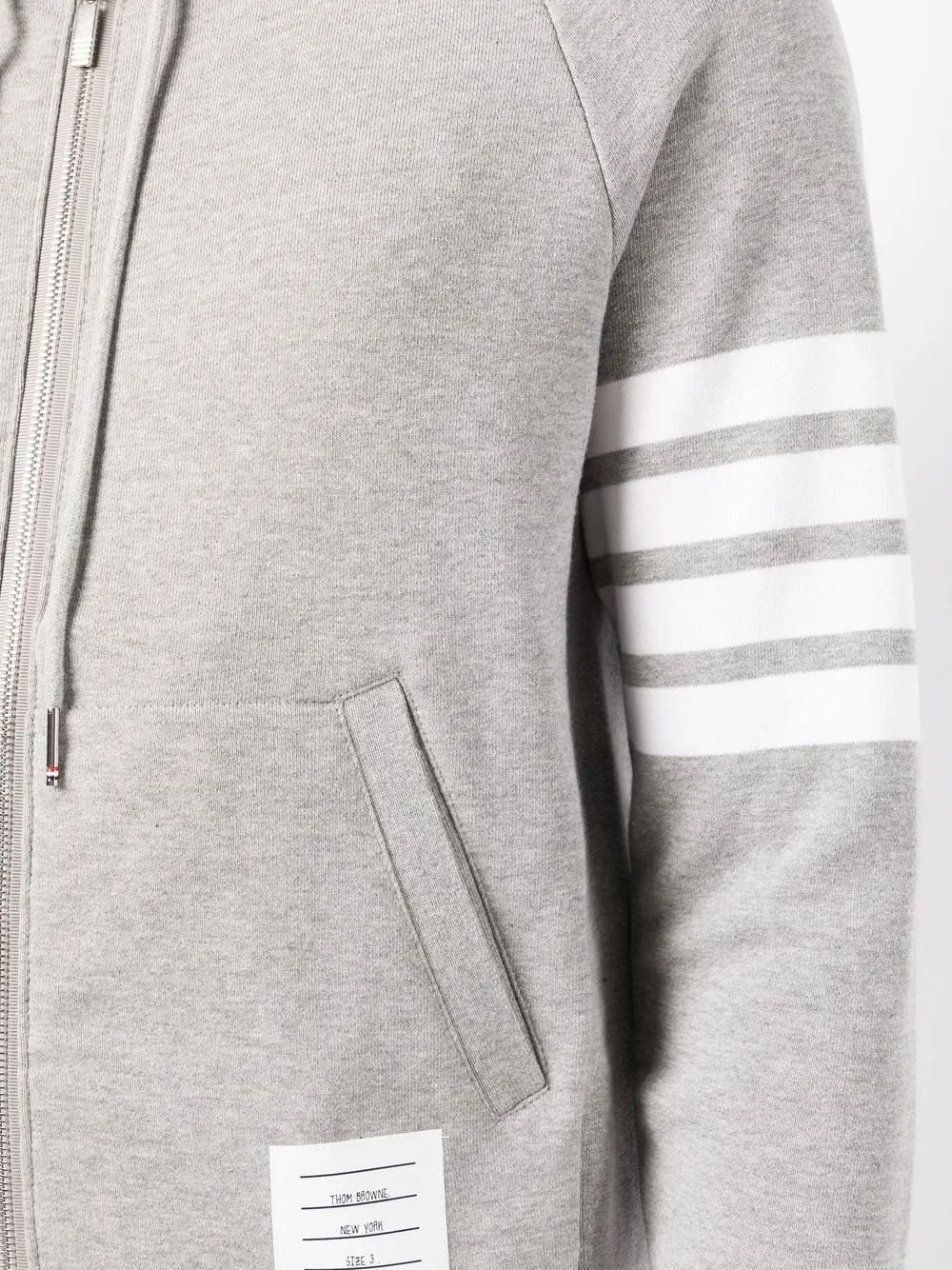 THOM BROWNE Felpa con cappuccio