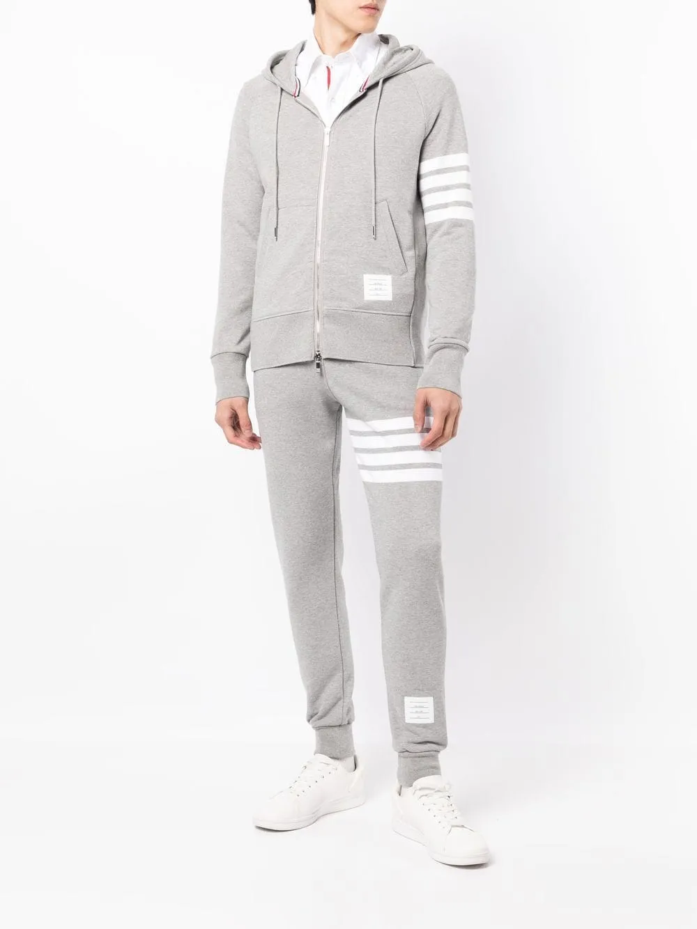 THOM BROWNE Felpa con cappuccio