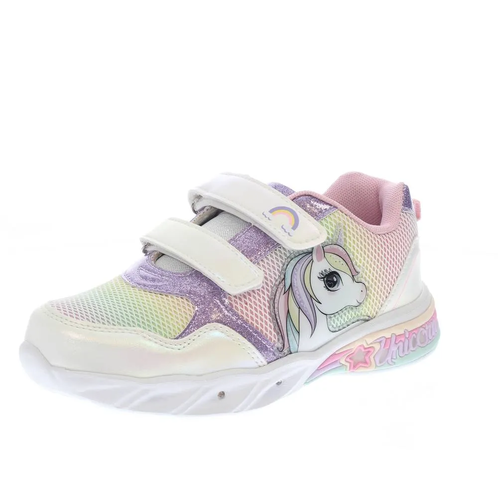 Unicorn Pony - Sneakers con luci e strappo