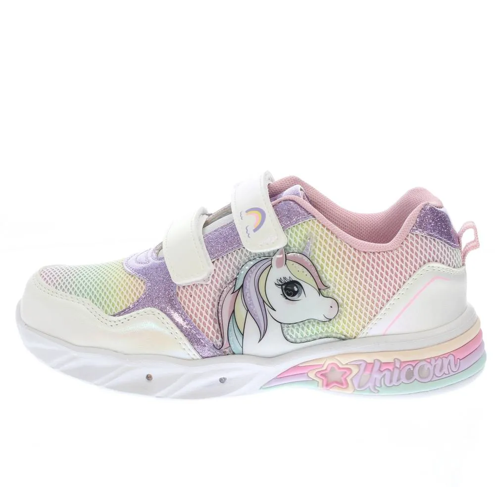 Unicorn Pony - Sneakers con luci e strappo
