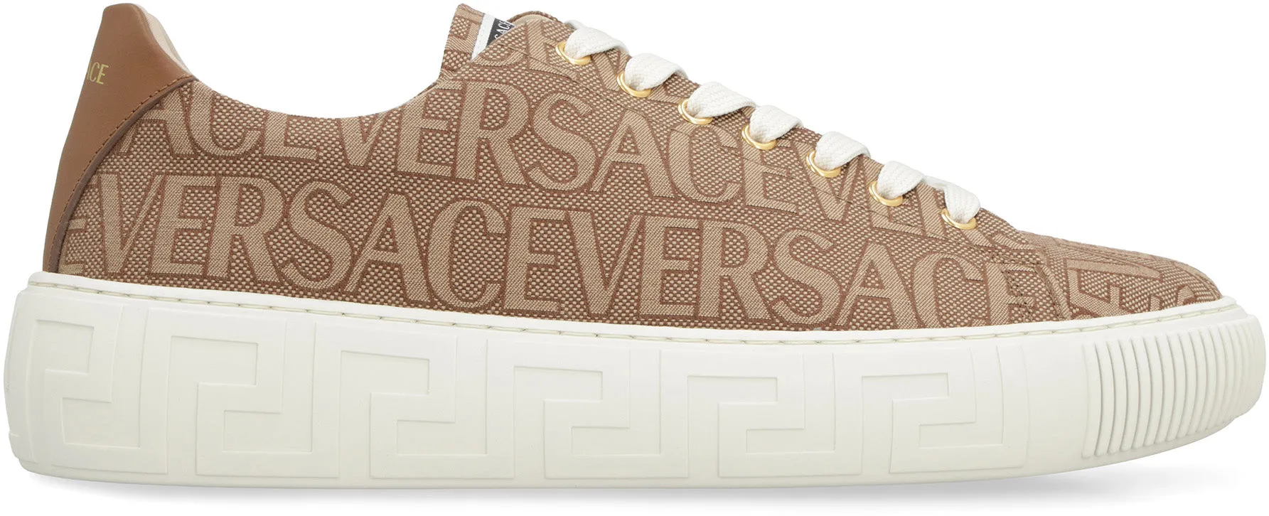 Versace Sneakers low-top in tessuto