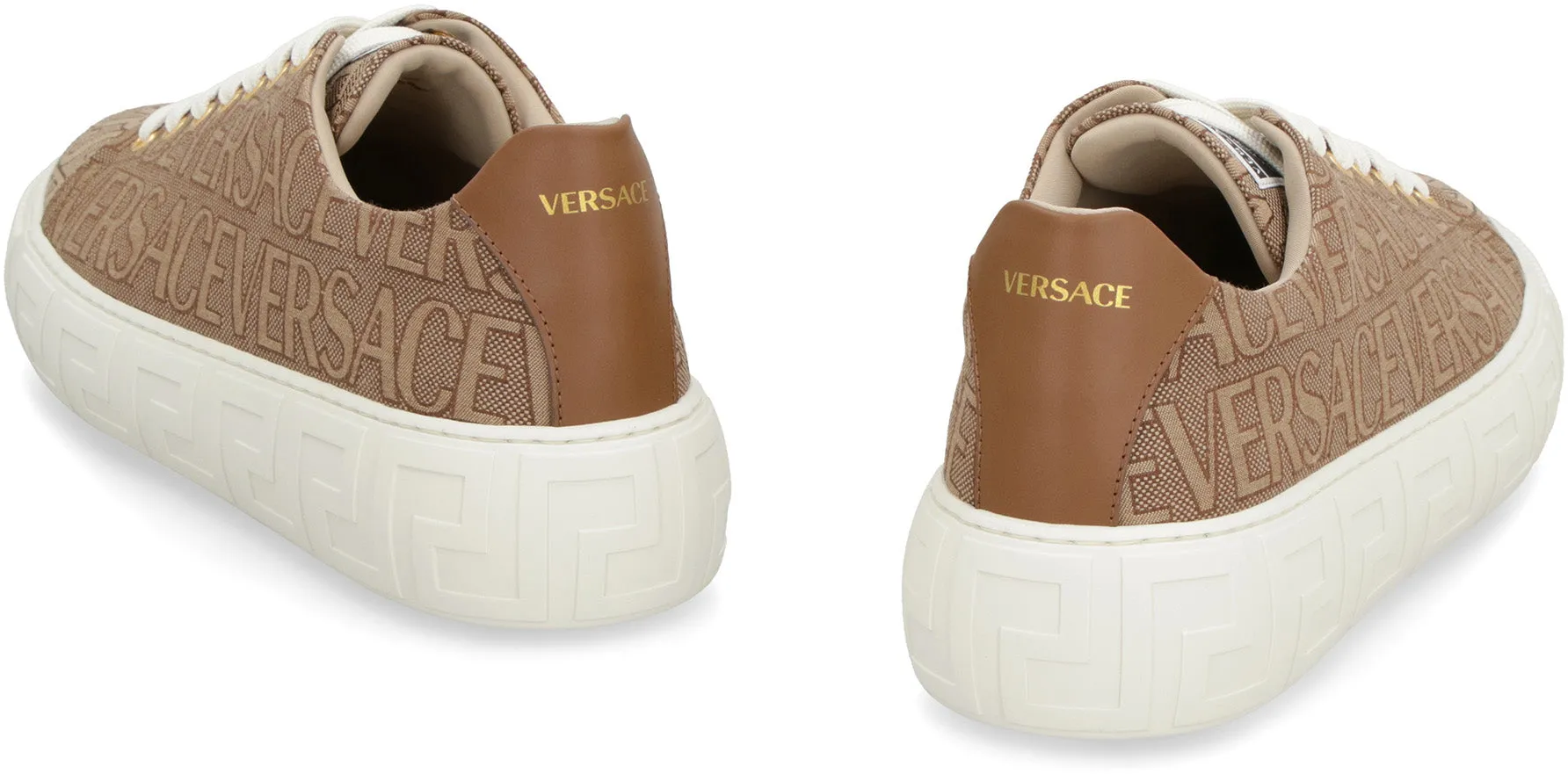 Versace Sneakers low-top in tessuto