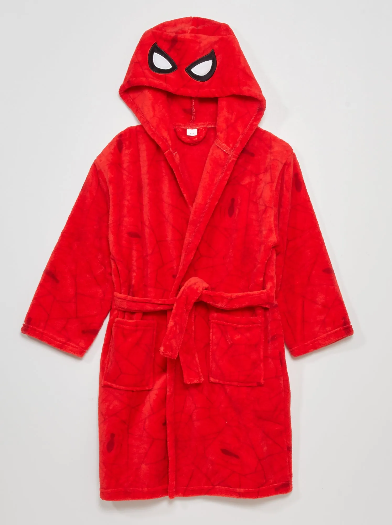 Vestaglia con cappuccio 'Spider-Man' - rosso