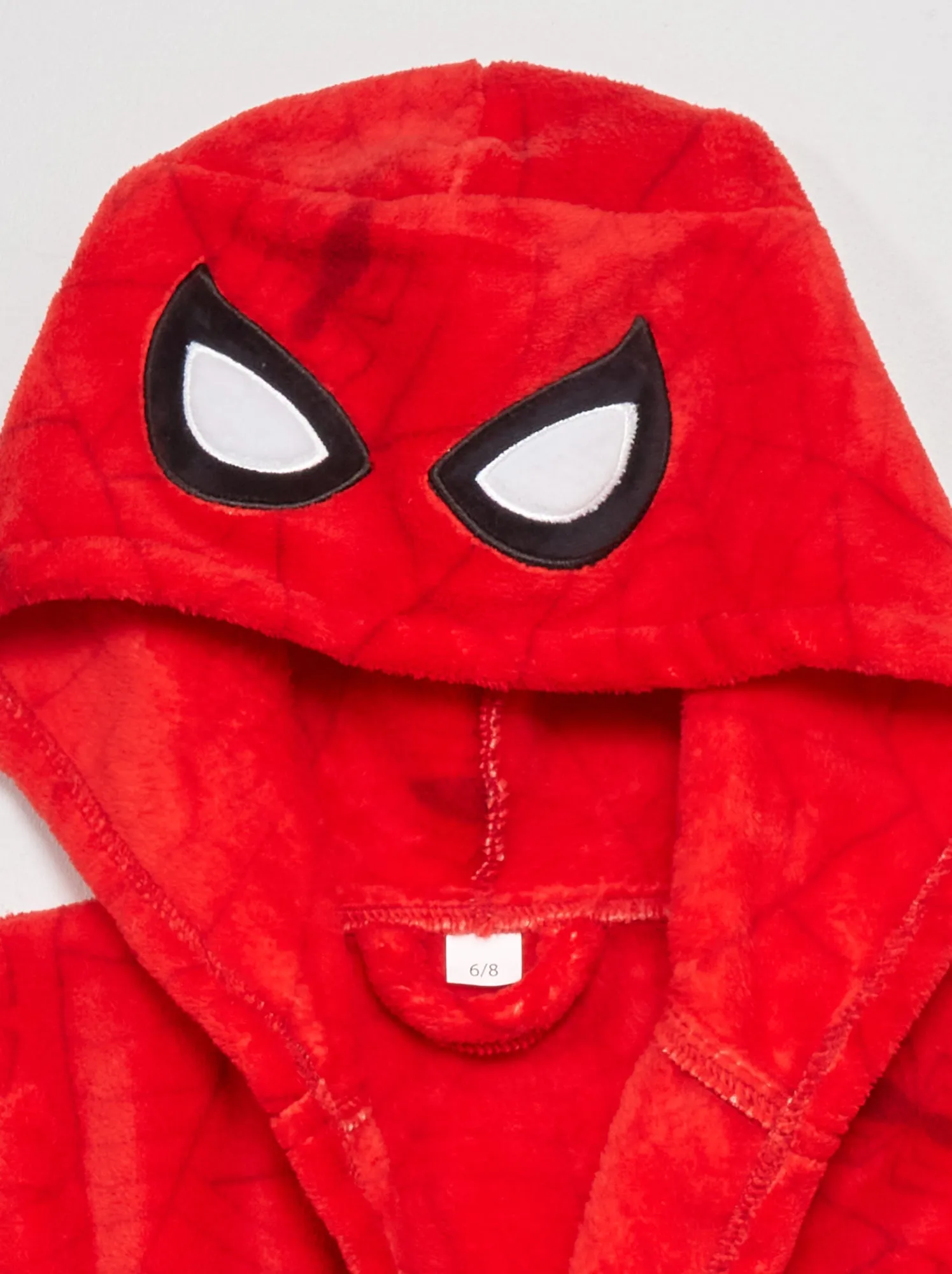 Vestaglia con cappuccio 'Spider-Man' - rosso